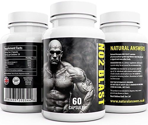 NO2 Blast Advanced Muscle Gain Formula Extreme Gym Supplement 60 Capsules