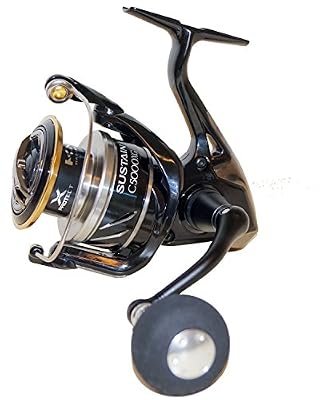 Shimano Sustain C5000 XG FI, Moulinet Spinning avec Frein Avant, Compact body, SAC5000XGFI