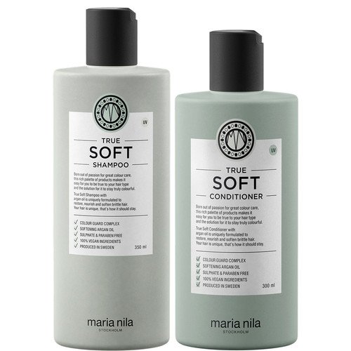 Maria Nila True Soft Shampoo and Conditioner Set (350/300mls)