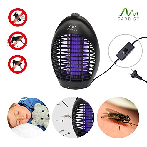 Gardigo Fluginsektenvernichter 20 m² mit UV-LED, schwarz - 2
