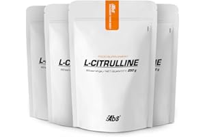 AB'S MAXIMIZE YOUR BODY L-CITRULLINE EN POUDRE PACK 3+1 GRATUIT | 332 portions / 1kg | Circulation, Performances sportives (douleurs musculaires) | Fabriqué en France