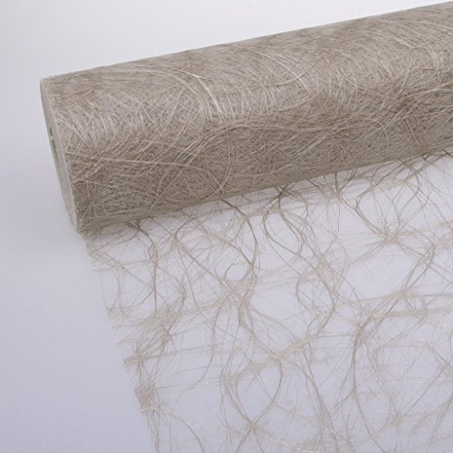 Sizoweb Tischband walnuss 30 cm Rolle 25 Meter - 64-300-25-039