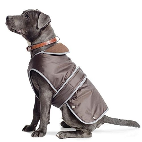 Ancol-Muddy-Paws-Stormguard-Rainproof-Warm-Dog-Coat-Jacket-Brown-XX-Large