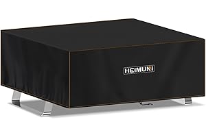 HEIMUNI Housses pour Barbecue, Bâche Plancha Extérieur Housse de Protection Plancha Exterieur Impermeable, Housse pour Plancha Exterieur Bache Barbecue avec Cordon de Serrage (60x45x25cm)