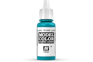 Vallejo Model Color 70840 Light Turquoise (17ml)