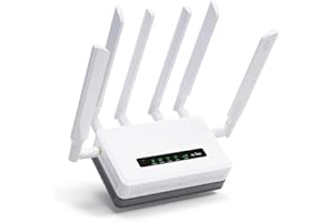 GL.iNet GL-XE3000 (Puli AX) 5G Router with SIM Card Slot, Dual SIM Cellular Router, Wi-FI 6, 6400mAh Battery, Multi-WAN, VPN, OpenWrt, Secure 5G Routers for Office, Retail, Events, Remote Work