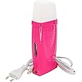 EpilWax Royal Epilator 35 Watts Professional Roll-On Wax Hair Removal Wax 100ml with Hair Removal Strips - "Hair Removal Device Warmer Wax Cartridge Refill" (Royal Fuchsia)