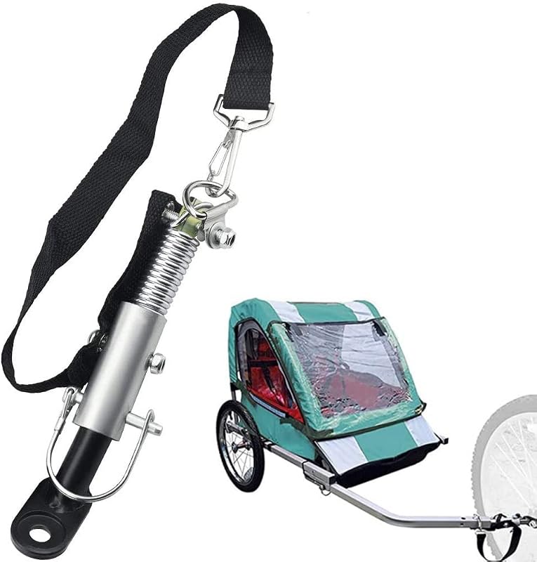 Favengo Enganche del Remolque Tira del Remolque Tractor para Bicicletas Acoplador para Remolque de Bicicleta Universal para Carro Bicicleta Niños Cochecitos Carritos para Mascota, Fácil Instalación