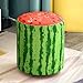 Produktbild WEII Massivholz Hocker Home Kreativ Frucht Hocker Kinder Hocker Schuhe Bank Hocker Sofa Hocker,Wassermelone,M