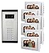 Produktbild Amktech 6 Units Apartment Intercom Wired 7" Monitor Video Intercom Doorbell Door Phone Audio Visual Intercom Entry Access System