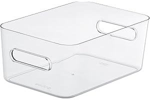 SmartStore Boîte de Rangement Compact M | Size Medium | Transparent | Plastique Haute Qualité