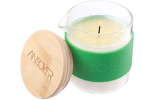 ANSOYER Vela de Aceite de Masaje - Vela de Loción Corporal de Lujo - Hidratante y Nutritiva para SPA en Casa (Vainilla1, 200g)