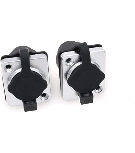 Connettore RJ45 Femmina Con Schermo - Per Montaggio A Pannello, Colore Argento Presa Ethernet Montaggio - Foto 7