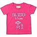 Big Sister in Training Pink Tshirt Baby Toddler Kids Available in Sizes 0-6 Months to 14-15 Years New Baby Sister Gift