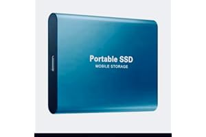 Generico SSD Portatile ad Alta Velocità per Laptop/PC/Ipad, Archiviazione Mobile 1TB, 2TB, 4TB, 8TB (sky, 1, TB)
