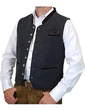 Herren Trachten Gilet Rudi Trachtenweste in verschiedenen Ausführungen