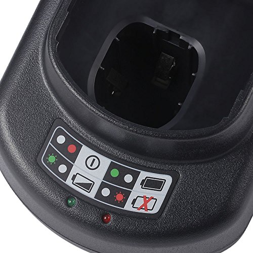 Masione Werkzeugakku Ladegerät Für 12V-18V NICD&NIMH Akkus, Akku Ladegerät Für 14.4V-18V Li-ion Batterie Mit USB Mit EU Strcker - 6