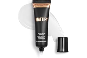MAKEUP REVOLUTION Revolution Beauty Ltd 21300 Imprimación Mattify, color Translucent, 28 ml (5057566076609)