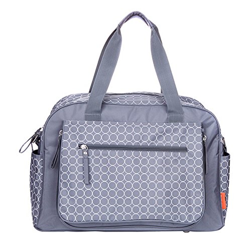SALE | Designer Baby Changing Bag Luxury Nappy Bags (Grey)