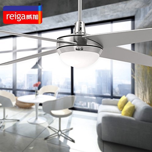 Preisvergleich Produktbild WCZ Personalisierte Dekorative Beleuchtung Europäische Leaf Fan Lichter, Schlafzimmer Wohnzimmer Esszimmer Fünf Fan Kronleuchter, Antike Messing Lampe mit Lampe Deckenventilator,Silbrig