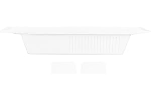 Raguso Bandeja de bañera Rejilla de Almacenamiento de bañera retráctil Juguetes para Jugar Artículos de baño Cesta de Almacenamiento Artículos para el hogar