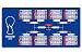Produktbild SmartKey Fußball WM 2018 Russland Spielplan Gaming Mauspad, XXL Manga Tischauflage