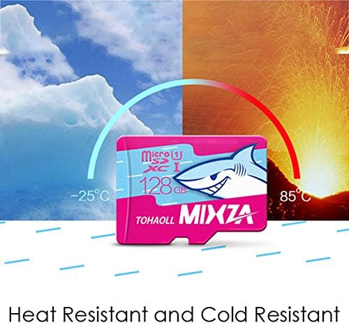 Yiwa 8G/16GB/32GB/64GB/128GB/256GB MIXZA Shark Edition Memory Card UHS-3 80MB/S USH-1micro SD Card Class10 Flash Card Memory Microsd 128GB