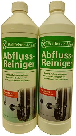 2 x 1 Litre Drain Cleaner Removes Through Obstructions Ultras Tark 2 Litres