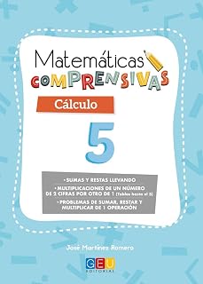 Matemáticas comprensivas. Cálculo 5
