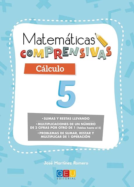 Portada de Matemáticas comprensivas. Cálculo 5