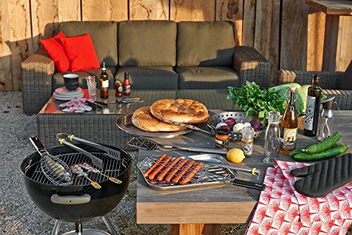 Fisch Grillkorb mit Korblaenge 27 cm / Grillzubehoer / Grillzange / BBQ / Leopold - 2