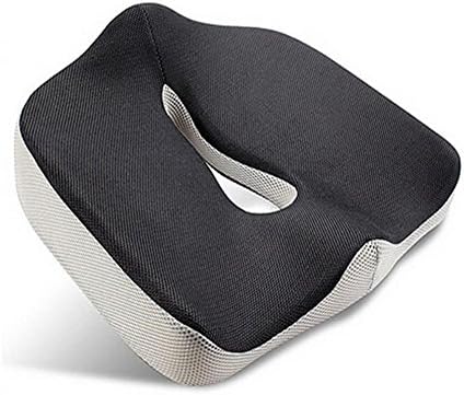 L Comfort Memory Foam Seat Cushion, Slow Rebound Buttocks Seat Cushion Reduce Coccyx, Sciatica, And Tailbone Pain For Office Chair, Car, Truck, Plane, Lower Back Wheelchairs.