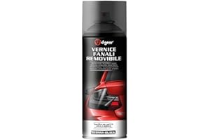 D-GEAR Vernice fanali trasparente oscurante Nera - Auto Moto Scooter Barca