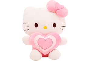 Tomicy Plüsch Spielzeug Cat Cartoon Plüsch Spielzeug Soft Plüschkissen Ausgestopftes Tier Plüschkissen Kinderzimmer Deko Geschenk für Kinder Party Geburtstag Halloween Weihnachten Thanksgiving