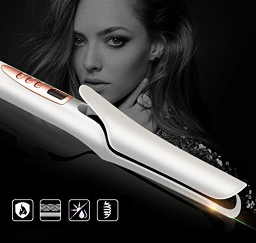 Hair Curler Ceramic Electric Hair Curler Large Roll Splint Hair Straightener Does Not Hurt Hair Curler Buckle Bangs Dual-use Straight Clip