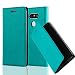 Produktbild LG G5 Hülle in PETROL TÜRKIS von Cadorabo - Handyhülle mit unsichtbarem Magnetverschluss Standfunktion und Kartenfach für Case Cover Schutzhülle Etui Tasche Book Klapp Style