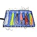 Produktbild Summerwindy 6 Stueck 9 Zoll Salzwasser Angelkoeder Trolling Lures Fuer Thunfisch Marlin Dolphin und, inklusive Rigged Big Game Fishing Lures und Tasche