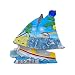 Produktbild 3D Hurghada Ägypten Kühlschrank Kühlschrankmagnet Tourist Souvenirs Handgemachte Harz Handwerk Magnetische Aufkleber Home Küche Dekoration Reise Geschenk