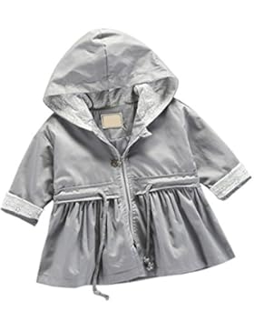 Mädchen Windjacke, Kinder Baby Mädchen Herbst Winter Warme Nette Windjacke Trenchcoat Windjacke Jacke Outwear...