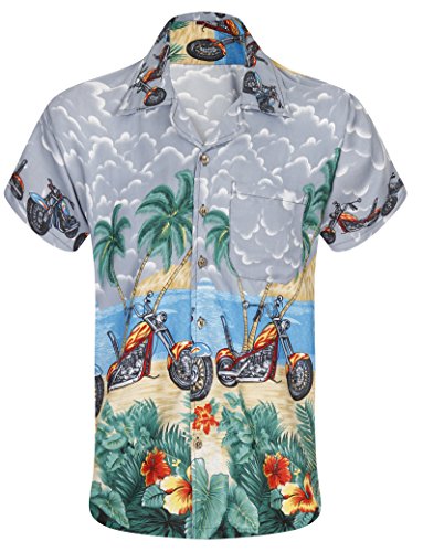 bike hawaiian shirt
