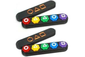 GCFFOM Gonggi Korean Game, Gonggi Koreanisches Traditionelles Spiel, Handspiel mit Bunt Steinchen für Koordinationstraining, Tragbar und langlebig für alle Altersgruppen (2 Stück)