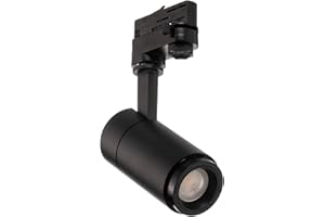 ‎ARCCHIO Arcchio LED Stromschienenstrahler 'Nanna' in Schwarz aus Aluminium u.a. für Arbeitszimmer & Büro (1 flammig,), Arbeitszimmerleuchte