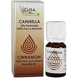Gisa Wellness - CANNELLA - Olio Essenziale Convenzionale - 100% Puro e Naturale - [10ml] - Ideale per Aromaterapia e Cura del
