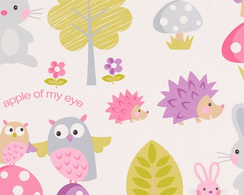 A.S. Création Tapete Boys & Girls 5 Papiertapete Kindertapete 10,05 m x 0,53 m bunt weiß 935551 - 2