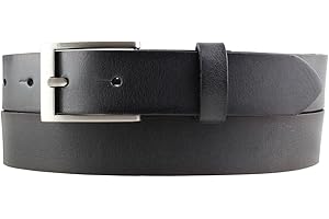 BELTINGER Kinder-Gürtel Vintage-Look 3 cm | Jeans-Gürtel aus Vollrindleder für Jungen 30mm | Mit geschwärzten Kanten