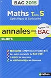 Annales ABC du BAC 2015 Maths Term S spécifique et spécialité