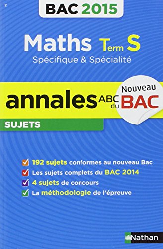 Annales : Mathématiques Term. S