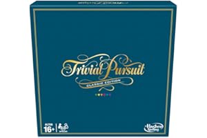 Hasbro Gaming Trivial Pursuit Brettspiel, Spielplan in klassischem Design und Farben, Perfekt für Partys, Familienfeiern und Spieleabende