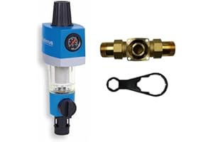 Buderus Rückspülfilter mit Druckminderer (Honeywell), Anschluss:3/4 Zoll