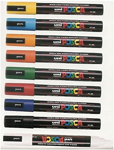 Mitsubishi Uni Posca Pc5M Marker Medium Uni Brown P. Made